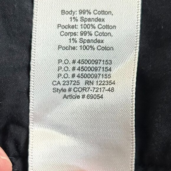 ARITZIA Wilfred Free Black Corduroy Button Down Mini Karmen Skirt US 8 - Picture 6 of 6